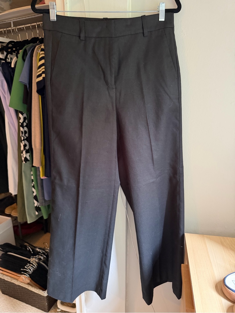 J. Crew Never Worn! Carolina Flare Pant in stretch Linen Blend Size 8P